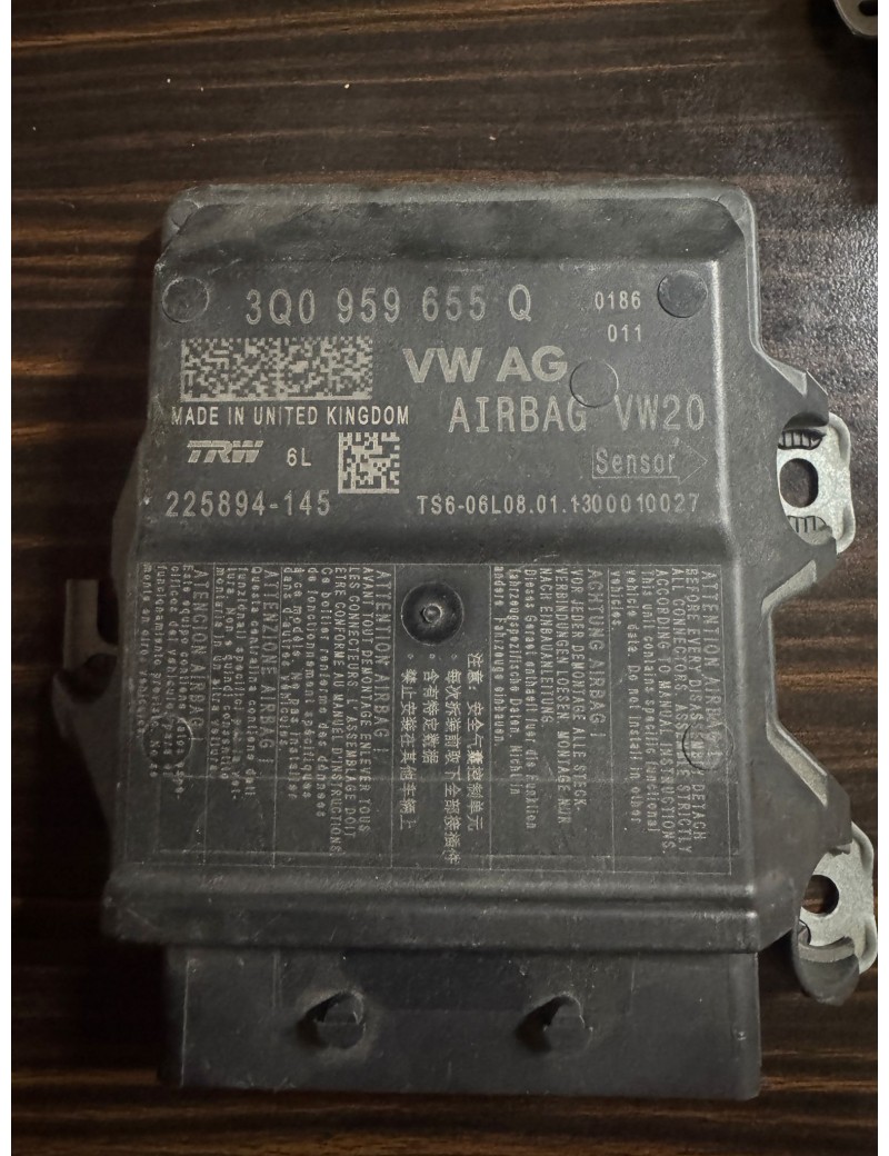 3q0959655q airbag kontrol beyni